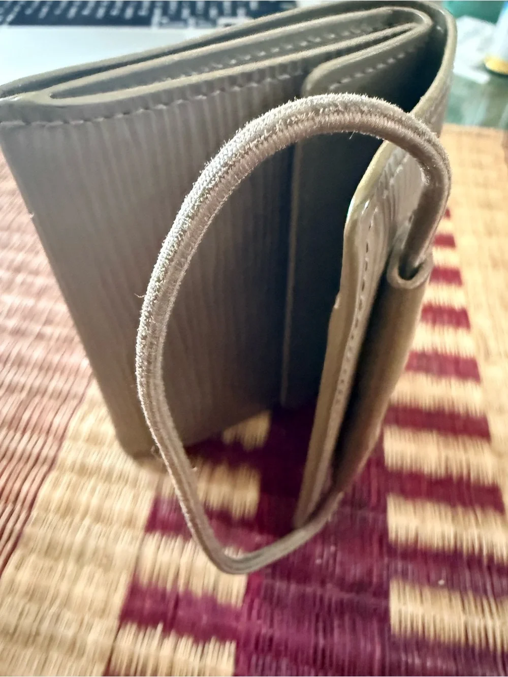 Louis Vuitton Epi Leather Compact Wallet - Sage